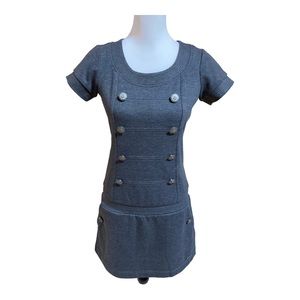 Pepe Jeans | Dresses | Pepe Jeans British Grey Abovetheknee Dress Ptp 6  Length 315 | Poshmark